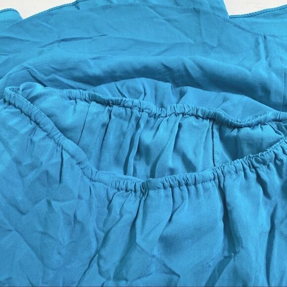 🆕 Aritzia Talula Turquoise Ulla Dress - Picture 4 of 8